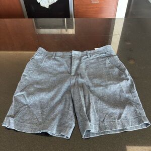 Banana Republic Men’s 9” Shorts | Dark Heather Blue | Waist 33